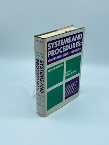 Stock image for Systems and Procedures: a Handbook for Business and Industry. for sale by Alien Bindings