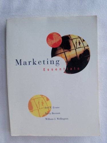 Stock image for Marketing Essentials, Canadian Edition for sale by HPB-Red