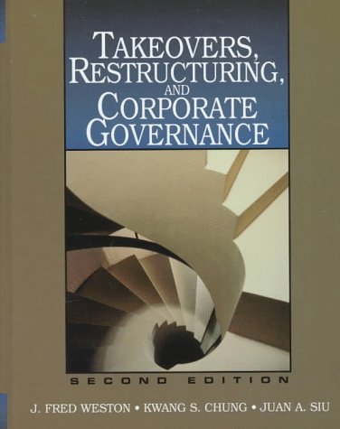 Beispielbild fr Takeovers, Restructuring and Corporate Governance (2nd Edition) zum Verkauf von Wonder Book