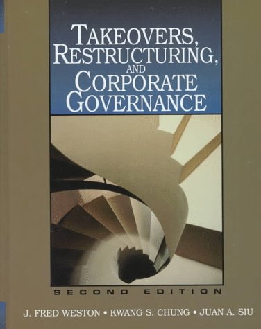 Imagen de archivo de Takeovers, Restructuring and Corporate Governance (2nd Edition) a la venta por Wonder Book