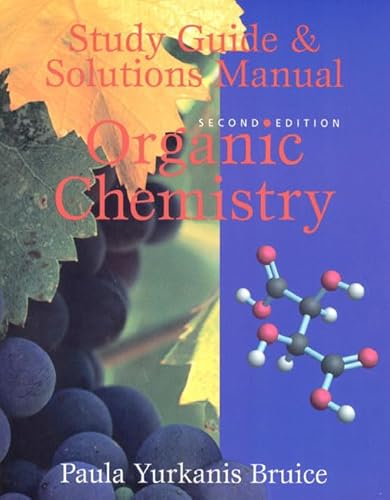 Imagen de archivo de Organic Chemistry: Study Guide & Solutions Manual a la venta por More Than Words