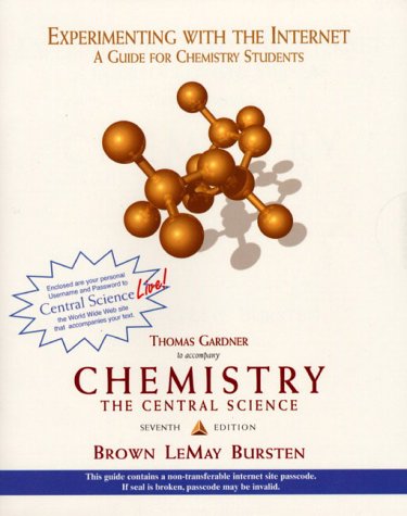 9780138901042: Experimenting With the Internet to Accompany Chemistry the Central Science