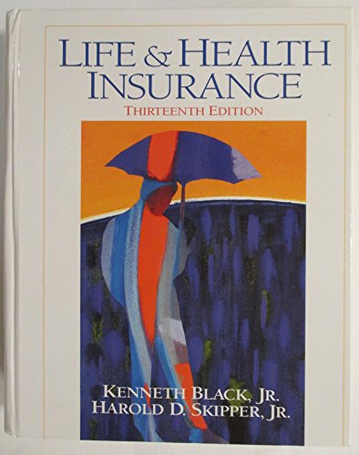 Stock image for Life and Health Insurance for sale by ThriftBooks-Atlanta