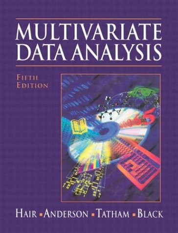 Imagen de archivo de Multivariate Data Analysis a la venta por ThriftBooks-Atlanta