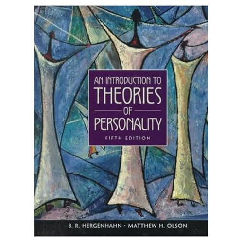 Beispielbild fr An Introduction to Theories of Personality (5th Edition) zum Verkauf von BooksRun