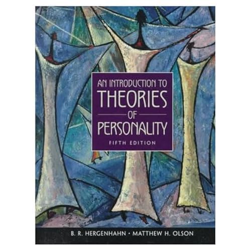 Stock image for An Introduction to Theories of Personality (5th Edition) for sale by BooksRun