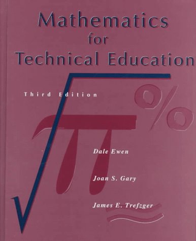 Stock image for Mathematics for Technical Education (3rd Edition) for sale by HPB-Red