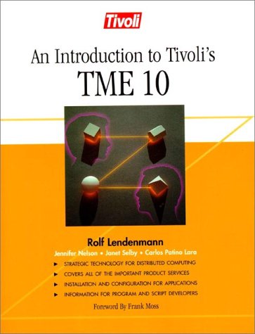 Stock image for An Introduction to Tivoli*s Tme 10 for sale by Mispah books