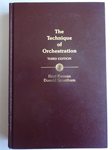 Beispielbild fr The Technique of Orchestration zum Verkauf von Better World Books