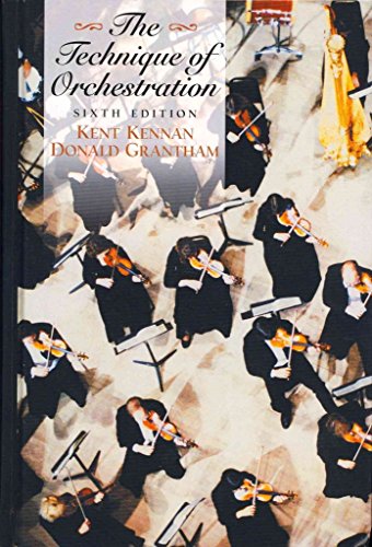 Beispielbild fr The Technique of Orchestration 2nd Edition zum Verkauf von BooksRun