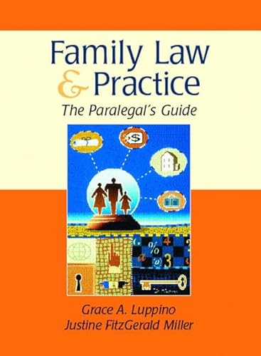 9780139011252: Family Law and Practice: The Paralegal's Guide