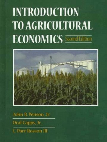 Stock image for Introduction To Agricultural Economics, 2/E for sale by Romtrade Corp.