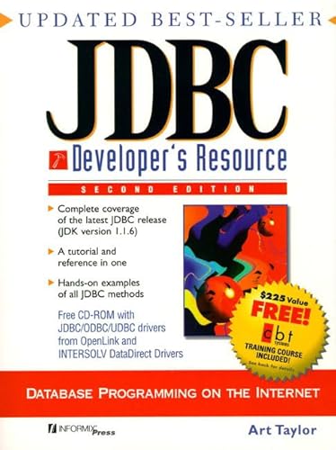 9780139016615: JDBC Developer's Resource (Resource Series)