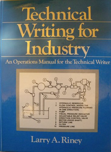 9780139018282: Technical Writing in Industry: An Operations Manual for the Technical Writer
