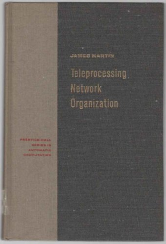 Beispielbild fr Teleprocessing Network Organization zum Verkauf von Better World Books