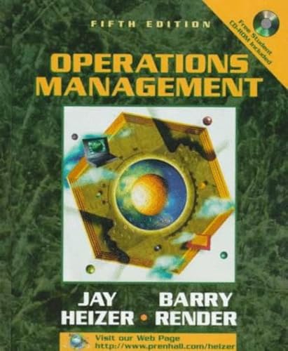 9780139050688: Operations Management
