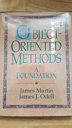 9780139055973: Object-Oriented Methods: A Foundation, UML Edition