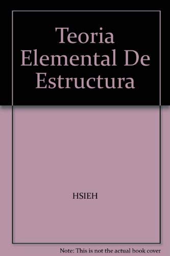 9780139066283: Teoria Elemental De Estructura