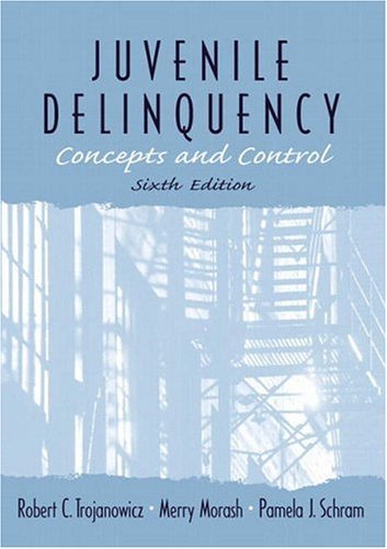 9780139067105: Juvenile Delinquency: Concepts and Control (6th Edition)