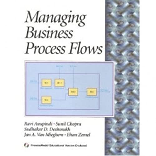 Beispielbild fr Managing Business Process Flows zum Verkauf von Wonder Book