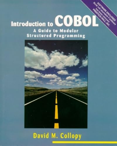 9780139090608: Introduction to Cobol: A Guide to Modular Structured Programming