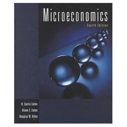 Beispielbild fr Microeconomics zum Verkauf von Cambridge Rare Books