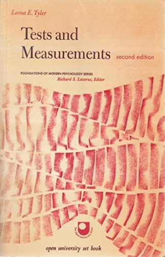 Stock image for TESTS AND MEASURES for sale by Better World Books