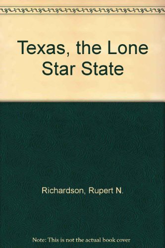 Imagen de archivo de Texas, the Lone Star State a la venta por HPB-Red