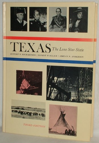 Beispielbild fr TEXAS, THE LONE STAR STATE - 3rd Edition zum Verkauf von David H. Gerber Books (gerberbooks)