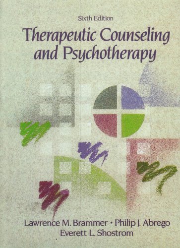 9780139128172: Therapeutic Counseling and Psychotherapy (6th Edition)