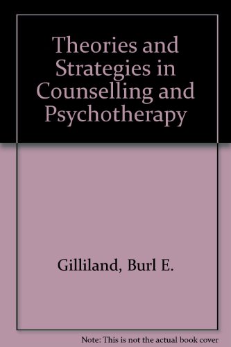 Stock image for Theories and Strategies in Counseling and Psychotherapy for sale by Better World Books