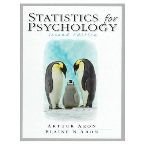 9780139140785: Statistics for Psychology (2nd Edition)