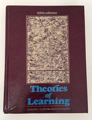 9780139144325: Theories of Learning