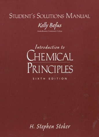 Stock image for Introduction to Chemical Principles for sale by SecondSale
