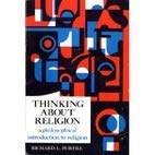 Beispielbild fr Thinking About Religion: A Philosophical Introduction to Religion zum Verkauf von Burke's Book Store