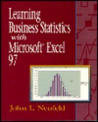 9780139234422: Learning Business Statistics With Microsoft Excel 97