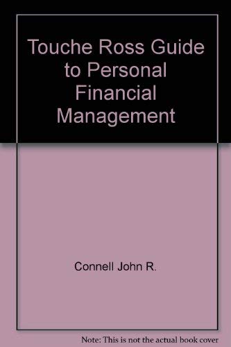Beispielbild fr Touche Ross Guide to Personal Financial Management zum Verkauf von dsmbooks