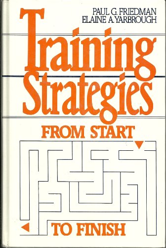 Stock image for Training Strategies from Start to Finish for sale by HPB-Red