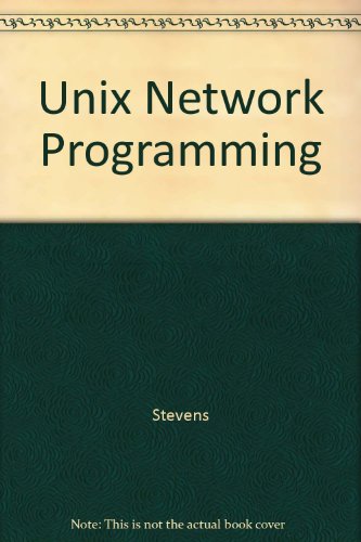 9780139291593: Unix Network Programming