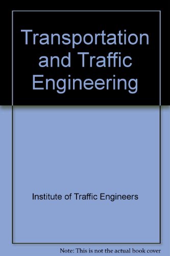 Imagen de archivo de Transportation and traffic engineering handbook a la venta por HPB-Red