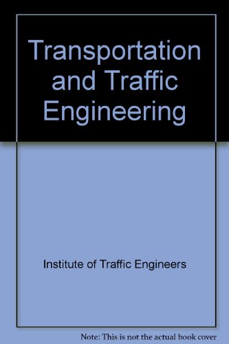 Transportation and Traffic Engineering Handbook