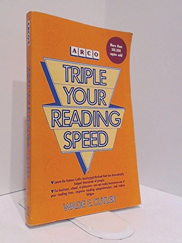 Beispielbild fr Triple your reading speed zum Verkauf von Robinson Street Books, IOBA