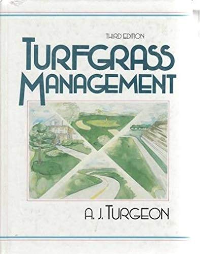 9780139334252: Turfgrass Management