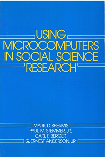 Imagen de archivo de Using Micro Computers In Social Science Research a la venta por The Book Cellar, LLC