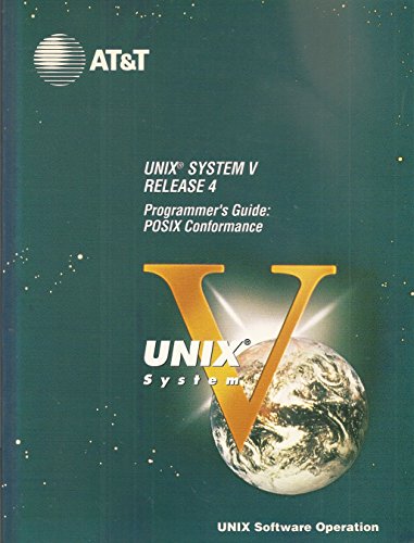 Stock image for Unix System V Release 4 Programmers Guide Posix Conformance for sale by Wonder Book