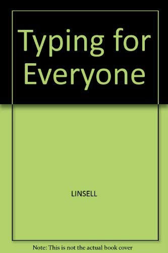 Imagen de archivo de Typing for everyone (Arco Typing & Keyboarding for Everyone) a la venta por Wonder Book
