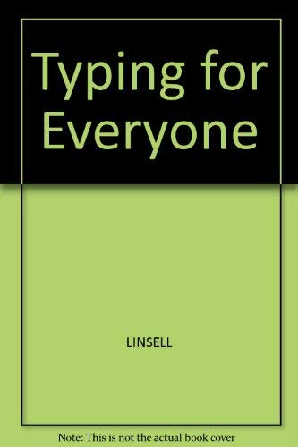 Stock image for Typing for everyone (Arco Typing & Keyboarding for Everyone) for sale by Wonder Book