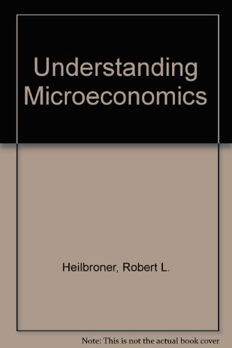 Beispielbild fr Understanding Microeconomics, 5th Edition zum Verkauf von BookDepart
