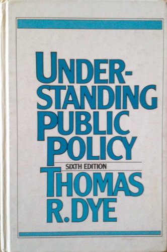 9780139369735: Understanding public policy