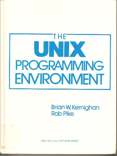9780139376993: UNIX Programming Environment (Prentice-Hall Software Series)